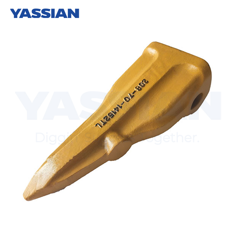 ياسيان دلو الأسنان القياسية نصائح واجب إضافية 208-70-14152 Komatsu الحفريات الأسنان 208-70-14152RC 208-70-14152TL