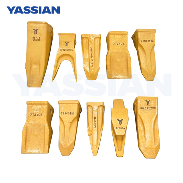 دلو الحفريات اليassian أسنان 6i6602rc إشراك الأدوات نقطة الأسنان