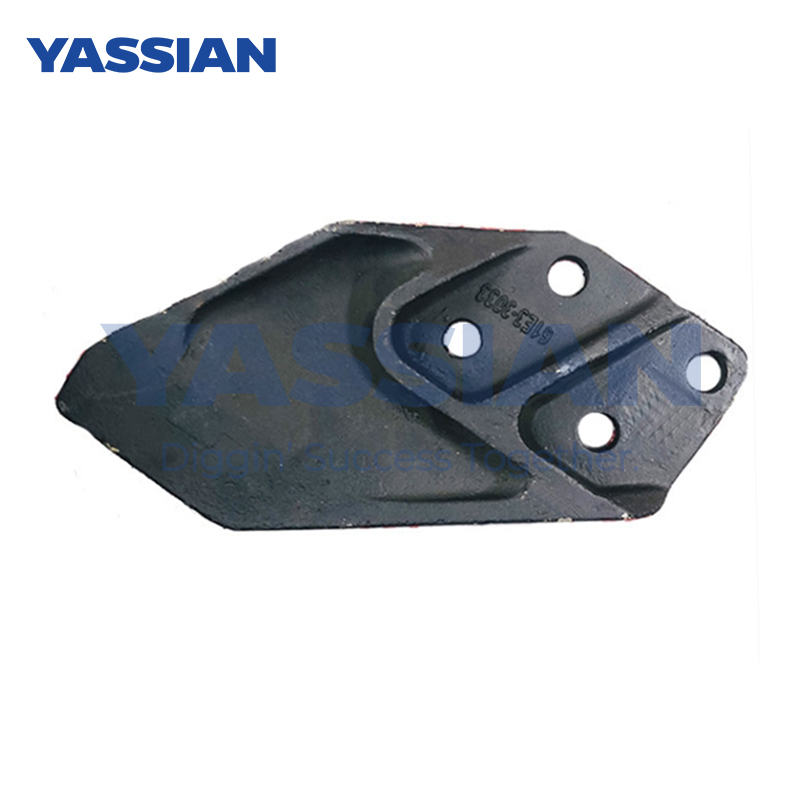 61e3-3033 Hyundai R210 Series قاطع جانبي للجرافة، حفار ومحمل، أسنان حفر ومحول، قطع غيار ماكينات البناء