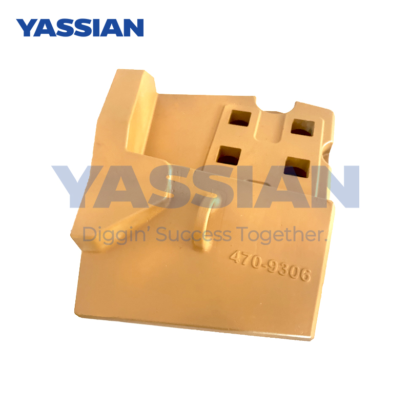 470-9306 اللودر الموجود تحت الأرض بنصف سهم لليد اليمنى 55 مم، حافة القطع للودر نصف السهم، كاتربيلر، حماية حواف نصف السهم الملحومة/المثبتة بمسامير، حواف قطاع اللودر بعجل CAT، نصف السهم