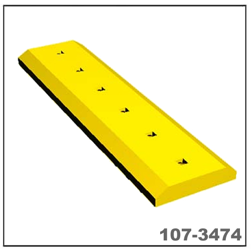 Caterpillar D8 Guldozer Central Cutting Blade 45mm 107-3474 ، 1073474