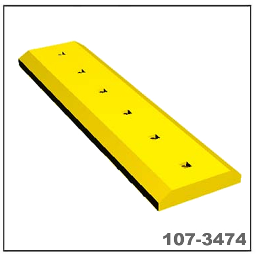 Caterpillar D8 Guldozer Central Cutting Blade 45mm 107-3474 ، 1073474