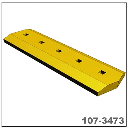 D8 Guldozer End Cutting Blade (EWL) 45mm 107-3473 ، 1073473