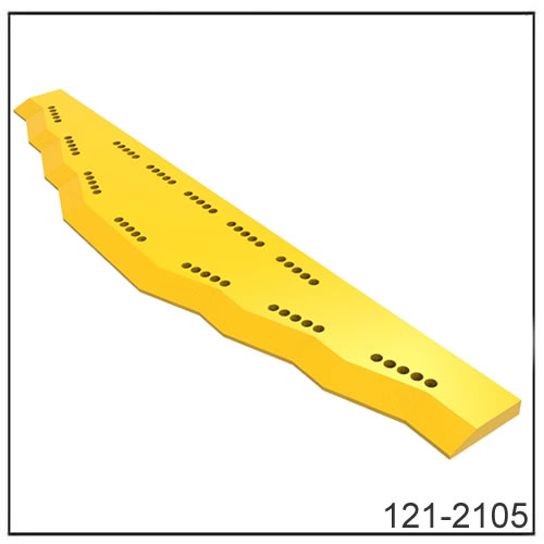 121-2105 ، 1212105 Caterpillar Loader Spade Blade 100mm