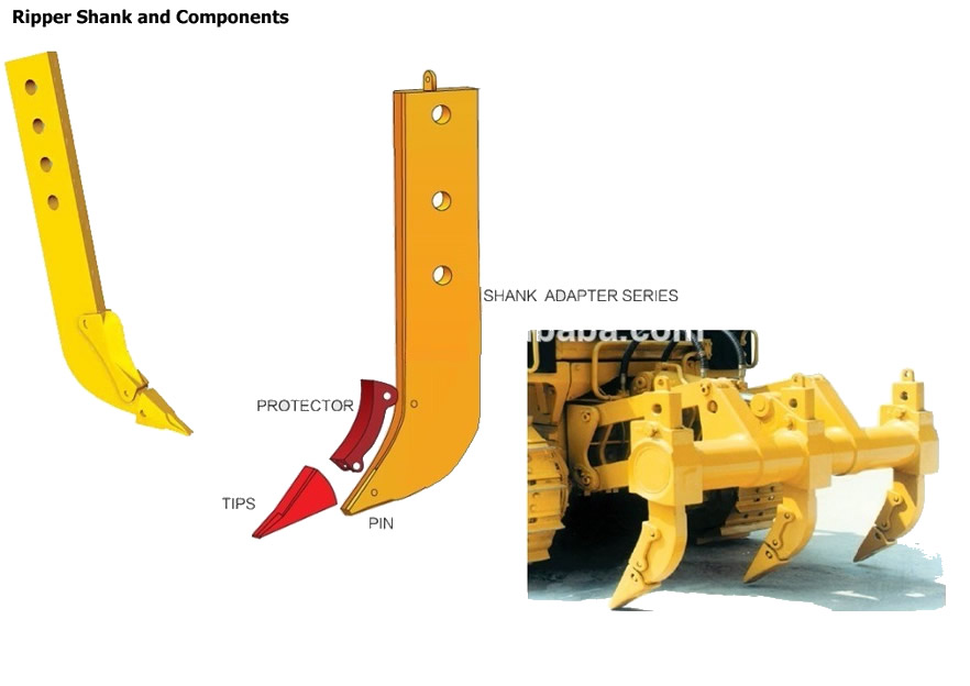 8e5346 Cat Ripper Shank يناسب Caterpillar D8 ، D9