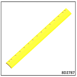 8d2787 ، 8d-2787 الحواف القطع المنحنية Caterpillar لمعدات الصف