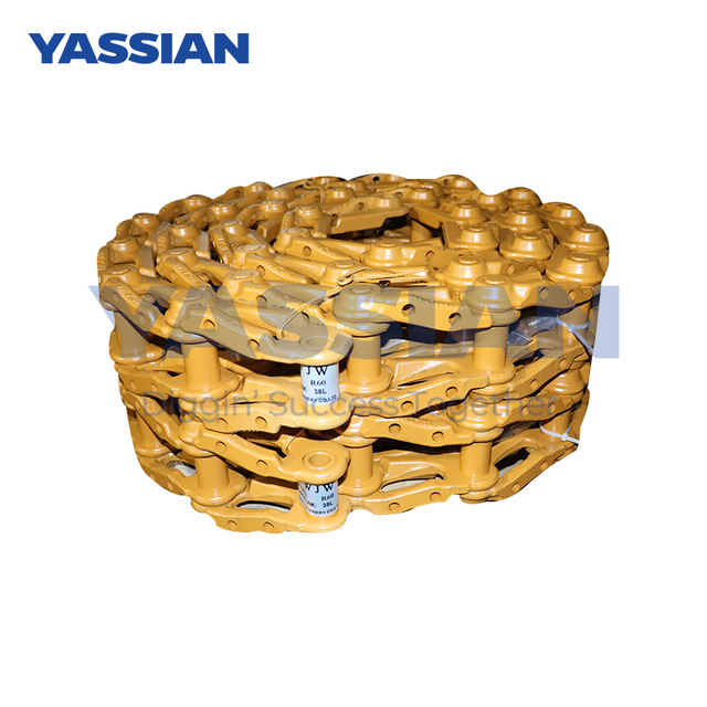 R60 Track Link Parts Undercarriage Prape Stain 133kg سلسلة المسار للجرافة
