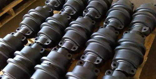 بكرات مسار آلات الهندسة والبناء