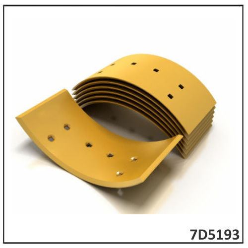 القطط جرار Grader Blade Curved Edge End Bits 7d5193