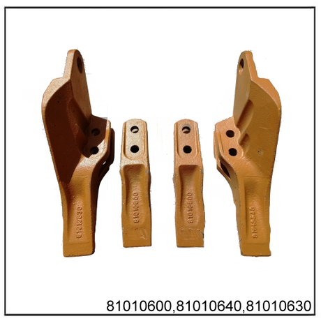 New Holland Bucket Teeth Point Center و Monoblock 81010600 ، 81010630 ، 81010640
