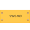 لوحة الكعب على طراز Caterpillar 9W6749
