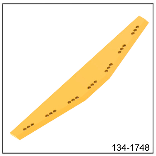 CAT980G Spade Blade Weld-on Base Edge 134-1748 ، 1341748