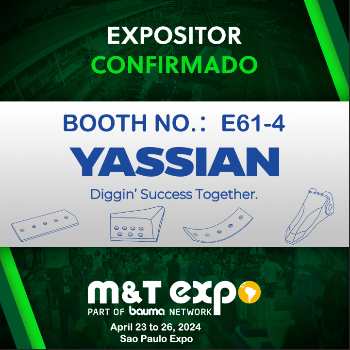 M&T Expo في Sao Paulo خلال 23 إلى 26 أبريل --- Booth Noe61-4