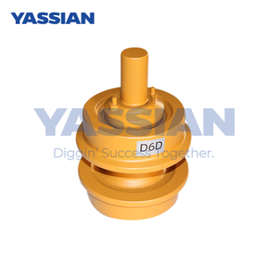 أعلى كولر أسطوانة Assy D6D Carrier Roller Dozer Drozer Carriage Parts 