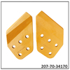 207-70-34170 komatsu استبدال Sidecutters