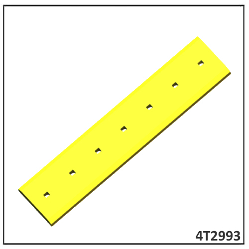 4T2993 Caterpillar Wheel Dozer 834G D7G Blade الحافة