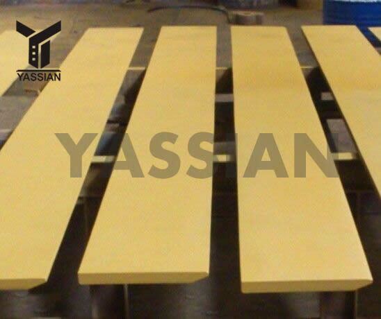 1 1/2 × 12 × 10 بوصة لحام على حافة الحفارة