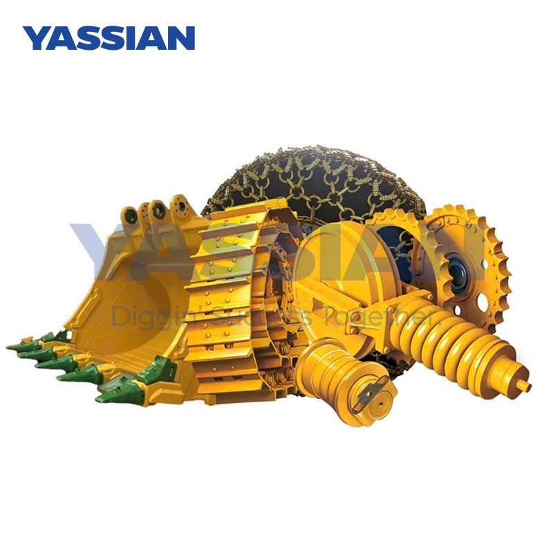 R60 Track Link Parts Undercarriage Prape Stain 133kg سلسلة المسار للجرافة