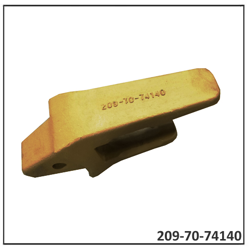 209-70-74140 محول أسنان دلو حفارة لمعدات Komatsu
