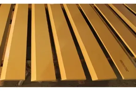 حواف قطع الحفار أحواض شفرات مسطحة واحدة